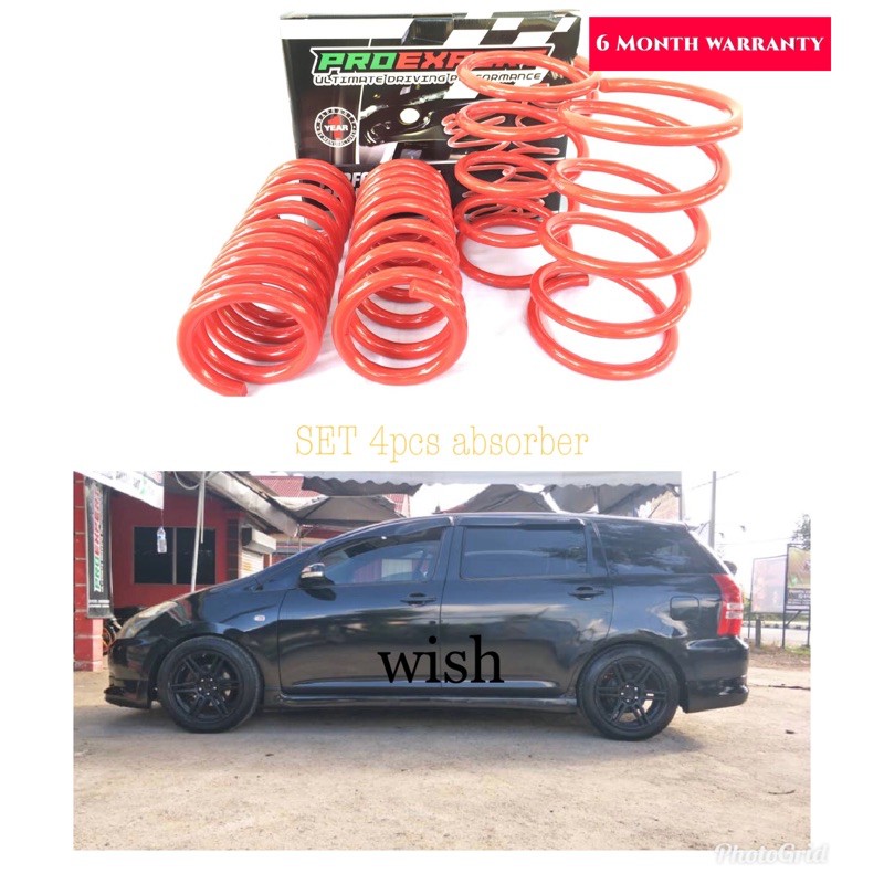 Daily Ship Absorber Pro Expert Heavy Duty Toyota Wish 1 8 Zne10 2 0 Ane10 Tahun 2002 2007 Shopee Malaysia