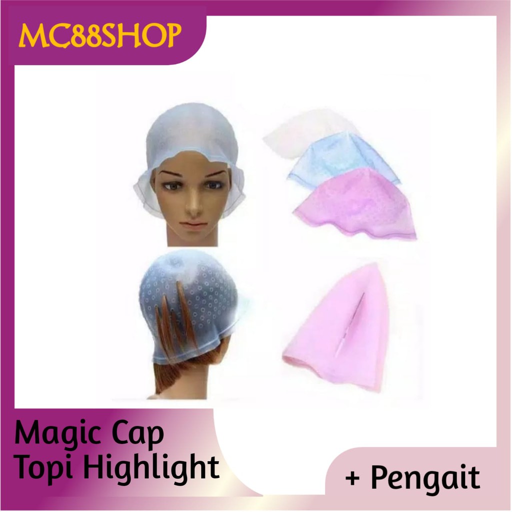 Magicap Hair Highlight Cap Shopee Malaysia
