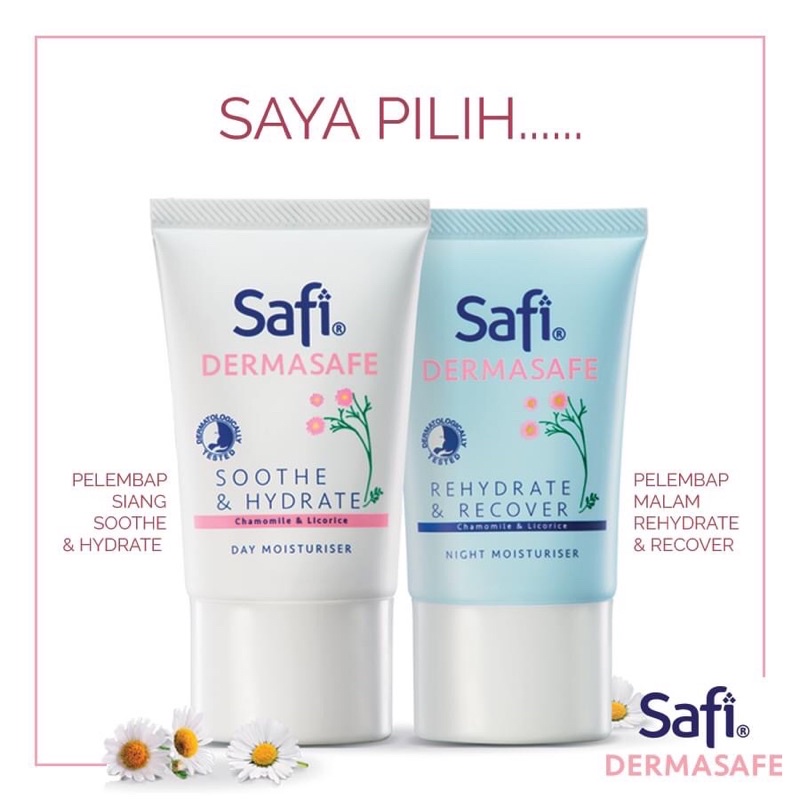 Buy Must Buy Safi Dermasafe Series To Soothe Hydrate Sensitive Hypoallergic Skin Day Night Moisturiser Cleanser Booster Seetracker Malaysia