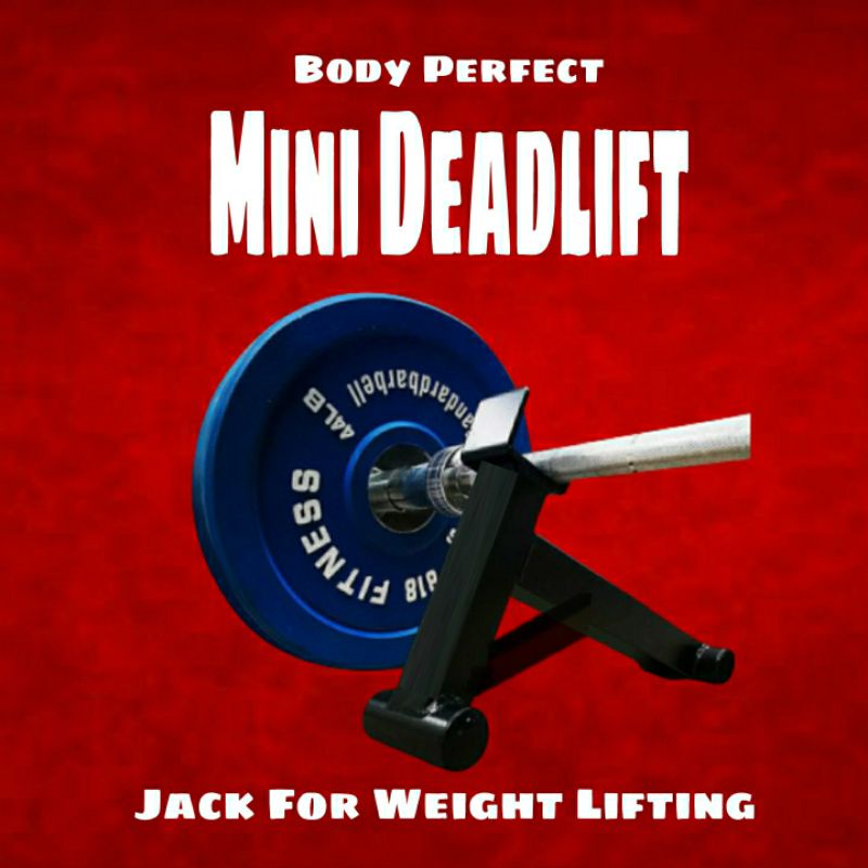shopee: Deadlift Mini Bar Jack For Weight Lifting Jackstan (0:0::;0:0::)