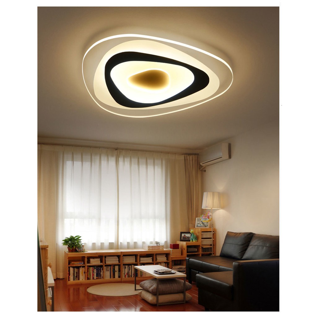 Ultrathin Triangle Ceiling Lights Lamps For Living Room Bedroom Lustres De Sala Home Dec Led Chandelier Ceiling