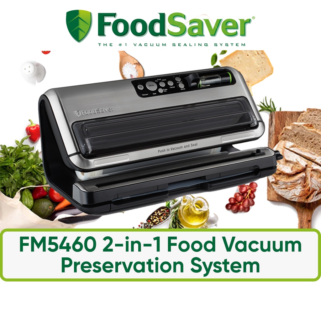 FoodSaver FM5460 2in1 Food Preservation System Food Vacuum Storage