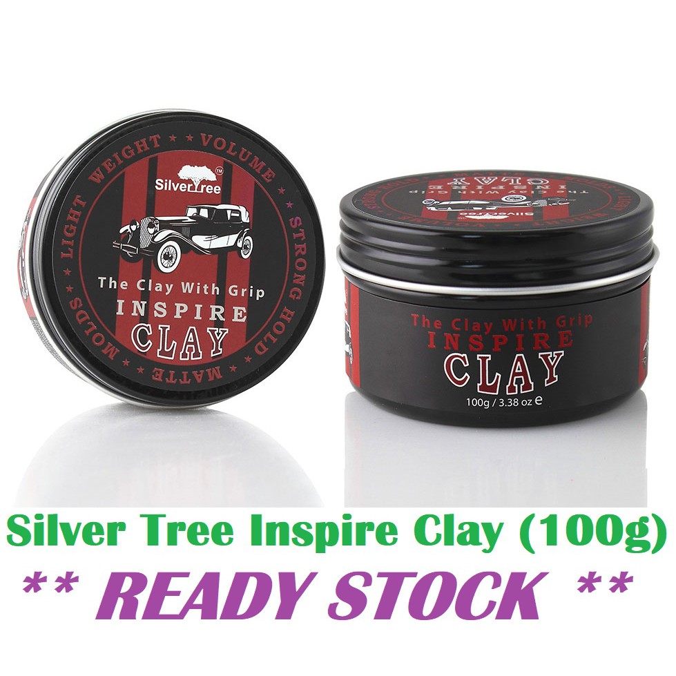 Silver Tree Hair Styling Inspire Clay 100g Shopee Malaysia