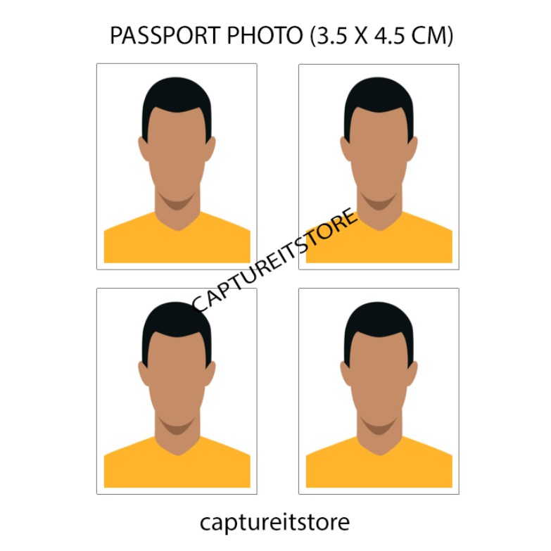 Passport Photo/Gambar Passport Murah (High Glossy Paper Waterproof)