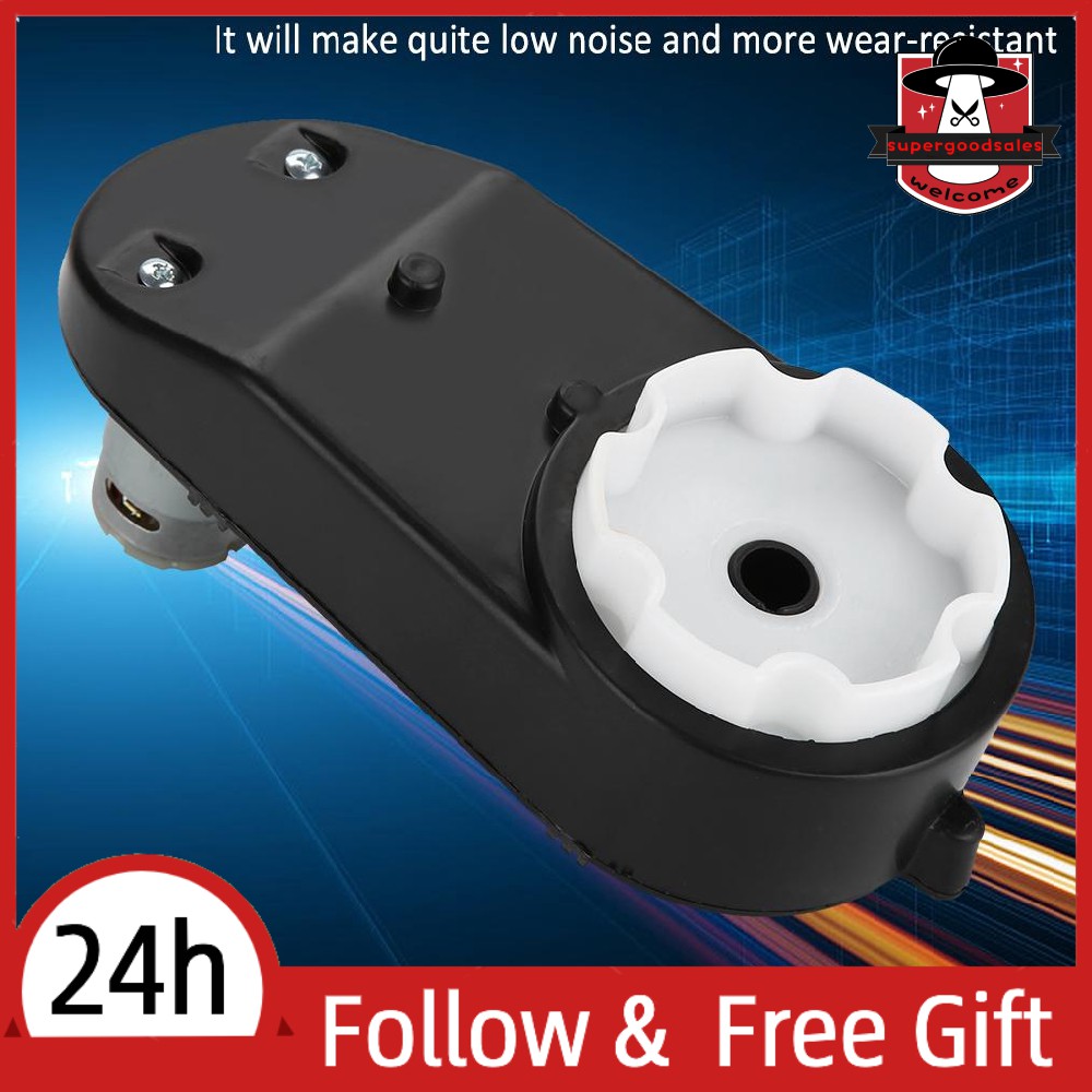 Quality Premium RS390 Electric Motor Gearbox 6V/12V 12000-20000RPM Kids Car Toy - Image 2