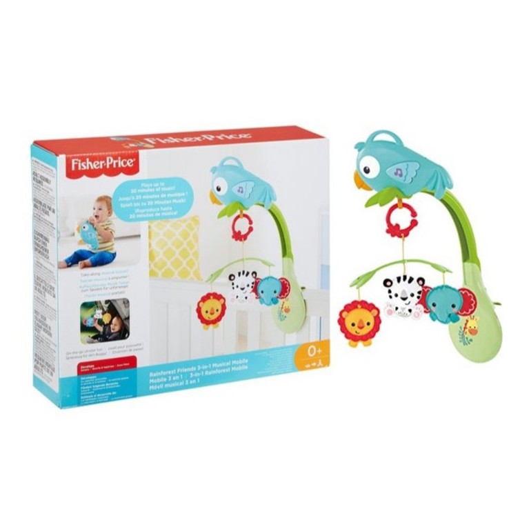 Chr11 Fisher Price Nb Opp Mobile Rainforest Shopee Malaysia