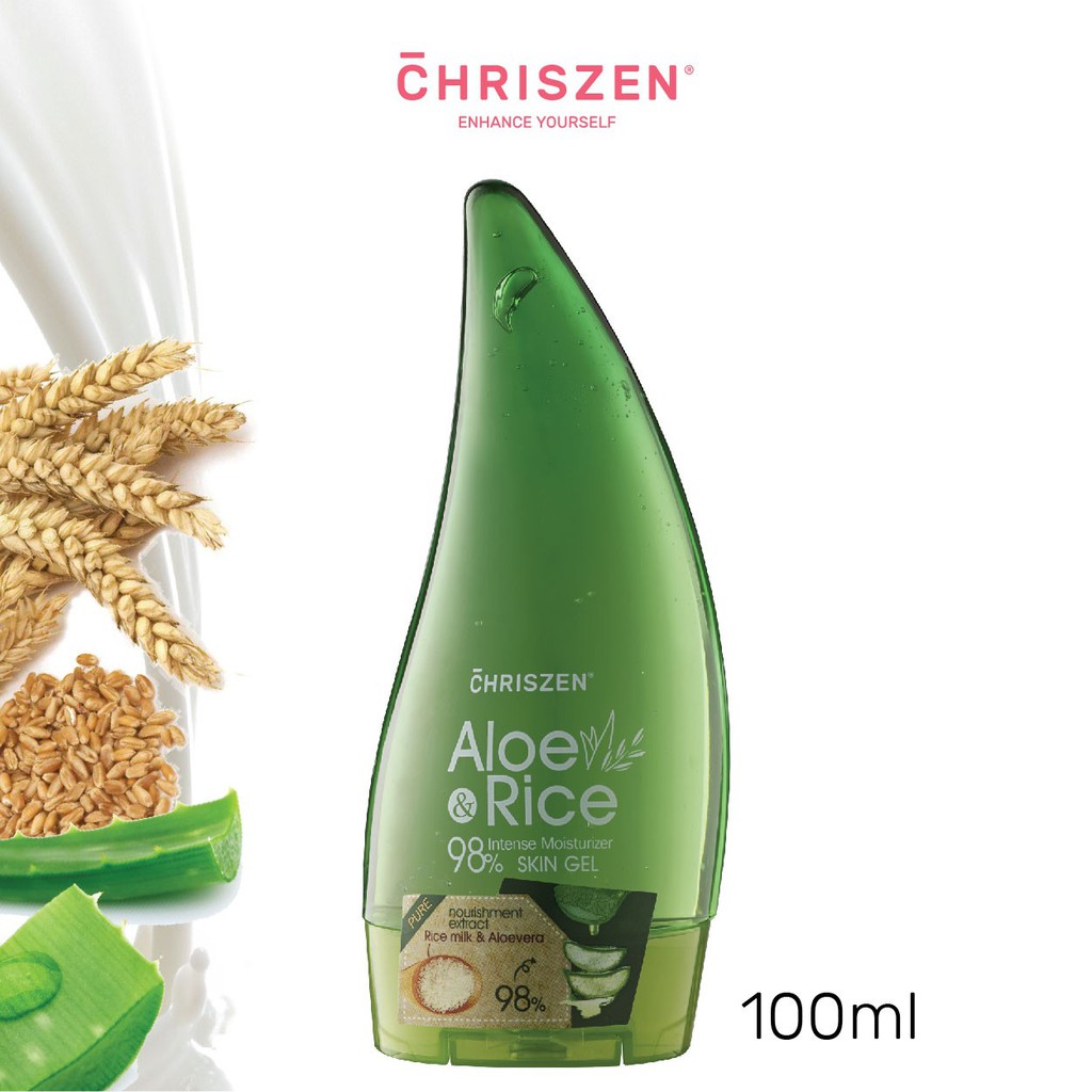 CHRISZEN 98 ALOE VERA & RICE MILK SKIN GEL (100ML) Shopee Malaysia