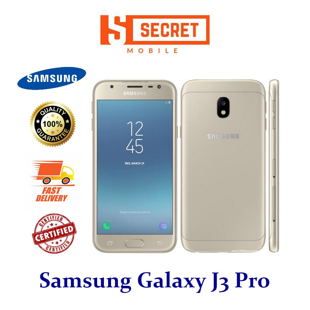 Samsung Galaxy J3 Pro 5 0 2gb Ram 16gb Rom Smartphones Refurbished Condition Like New Shopee Malaysia