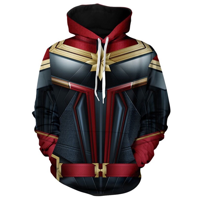 captain marvel girls hoodie