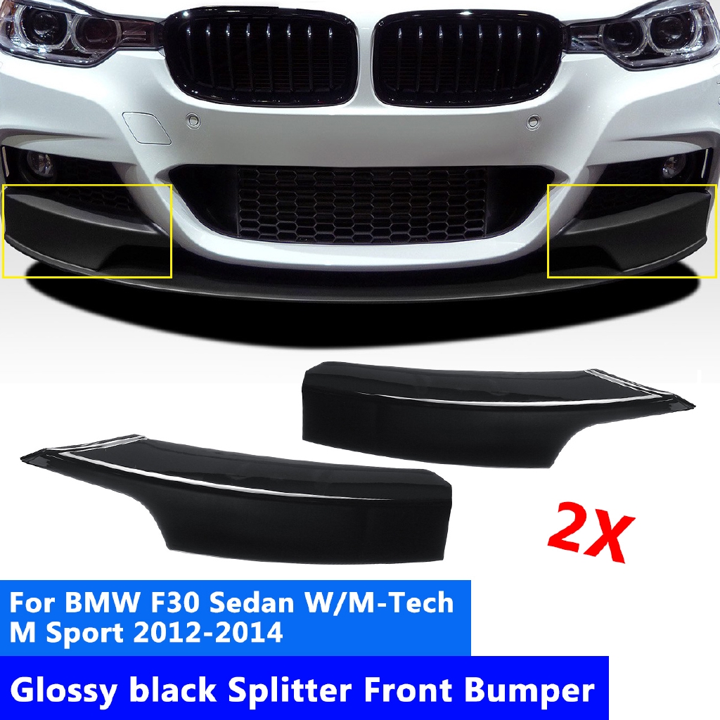 Painted Gloss Black Bmw F30 M Tech M Sport Bumper Use K Style Front Lip 12 Auto Parts And Vehicles Bonusracefinals Auto Parts Accessories