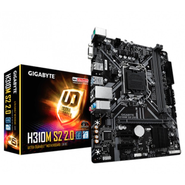 # GIGABYTE H310M S2 2.0 mATX Motherboard # LGA1151 ...