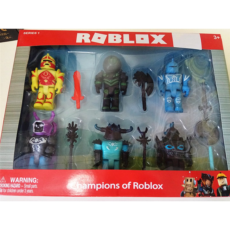 Champions Of Roblox Crafts Action Figure Toys Set Bgjaya - car crusher panwellz roblox series 3 4 all new kids toys