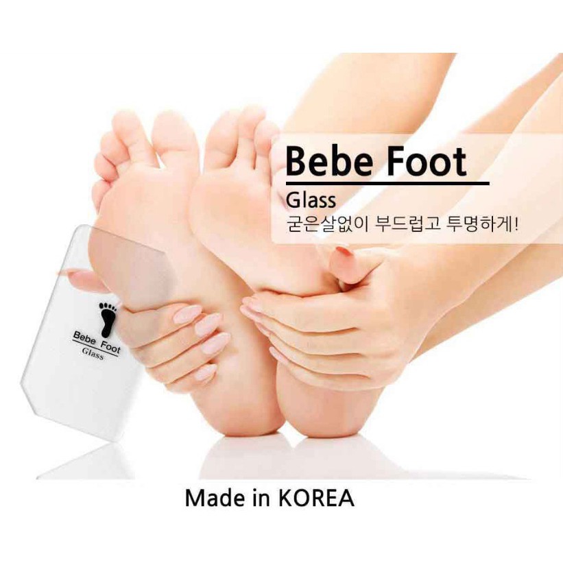 Bebe Foot Bebefoot Glass Heel Callus Remover Foot Exfoliation Callus Removal Scraper Foot Care Shopee Malaysia