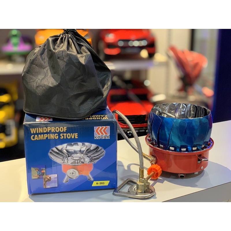 Camping stove set wind resistant function set Shopee Malaysia