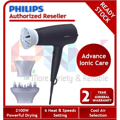 Philips 2100W Advanced Ionic Care + Thermo Protect Hair Dryer BHD360 |  BHD360/23 (Successor Model for HP8234) | Shopee Malaysia