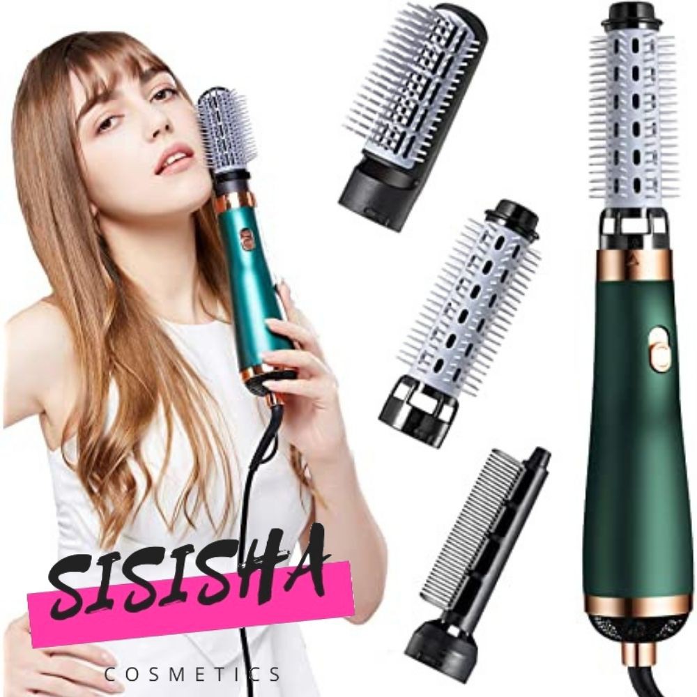 3 in 1 Ionic Hair Dryer Blow Comb Powerful Strong Wind Fast Dry Dryer Hair Straightener Hair Curler Pengering Rambut吹風機