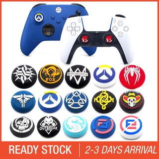 [1PCS] Silicone Analog Thumbstick Grip Cover for PS5/PS4/PS3/XBOX/PRO CON