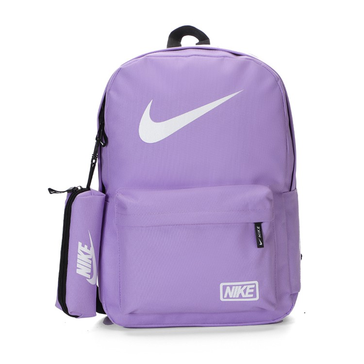 purple nike school bag