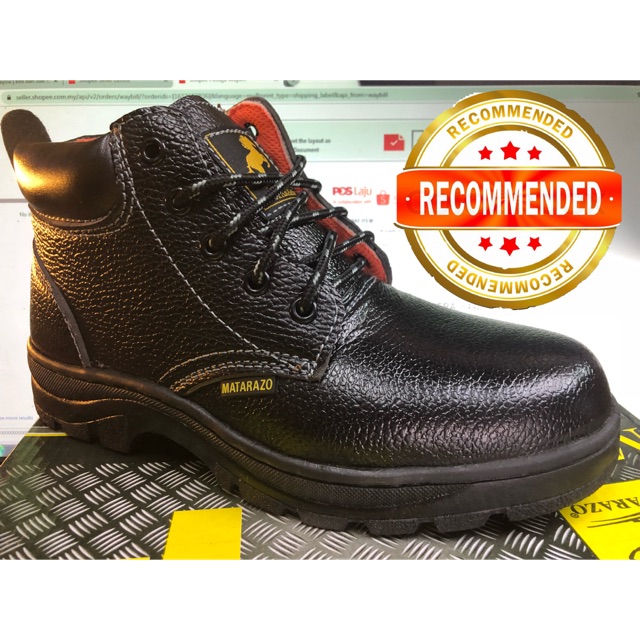 recommended safety boots