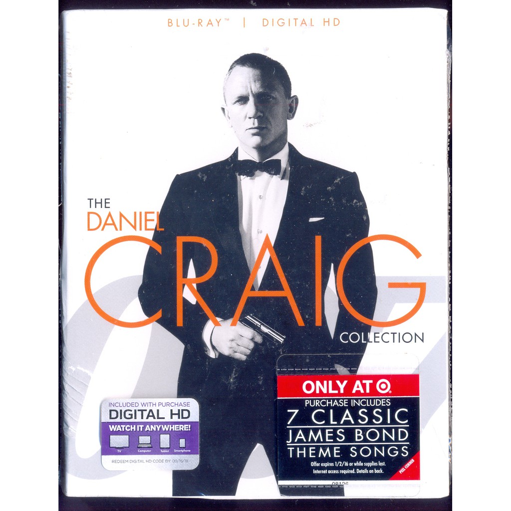 Buy James Bond 007 The Daniel Craig Collection [ Blu-Ray ] | SeeTracker ...