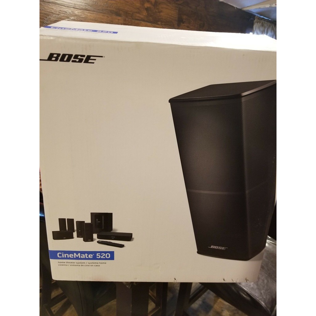 bose cinemate 520 home theater system