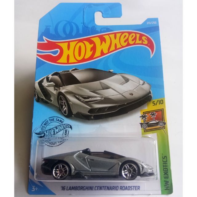 hot wheels 16 lamborghini centenario roadster