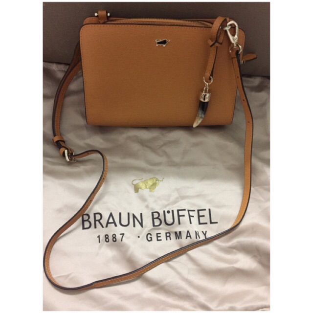 braun buffel ladies bag