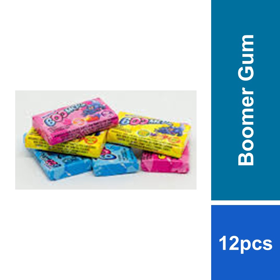 Childhood Snek Boomer Chewing Gum 12s Shopee Malaysia