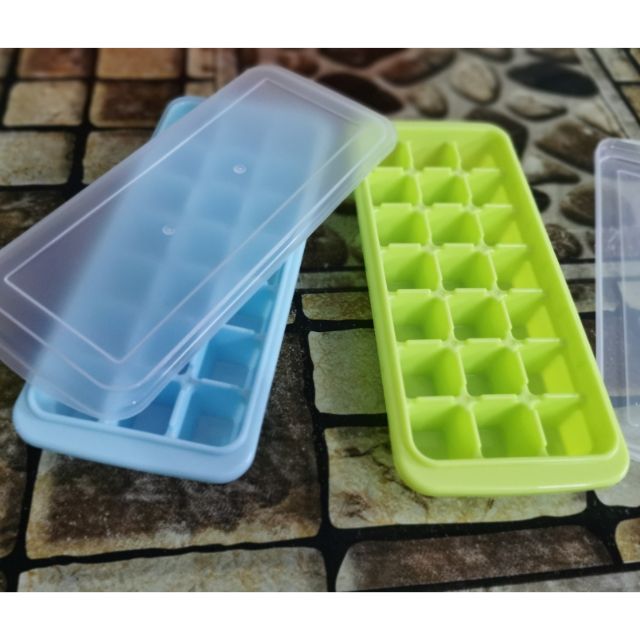 Ice cube tray | bekas ais ketul peti sejuk | freeze faster | Shopee ...