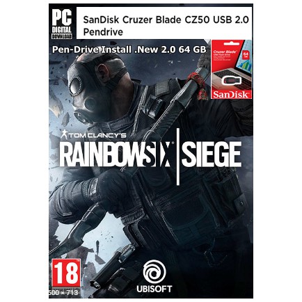 Tom Clancy S Rainbow Six Siege Complete Edition 64 Gb New 2 0 Pen Drive Edition Shopee Malaysia