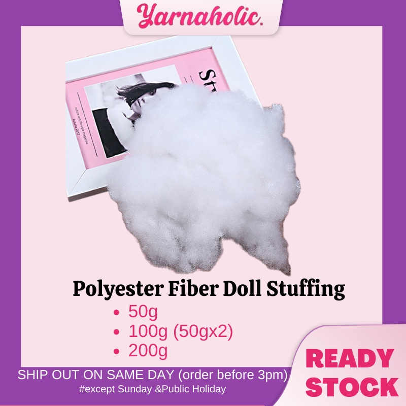 Amigurumi Accessories Polyester Loose Fiber Cotton Stuffing for DIY