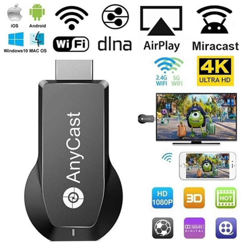 Anycast M9 Plus Wifi Display Receiver M4 M2 Plus Casting Function PC ...