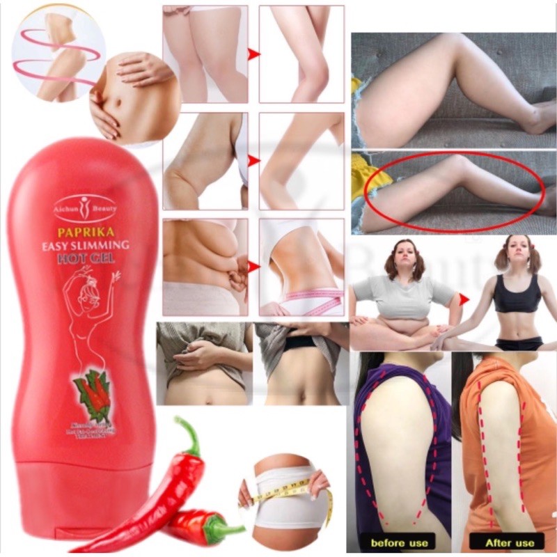 Original Stomach Slimming Cream And Fat Burning Aichun Paprika Hot Gel Guaranteed