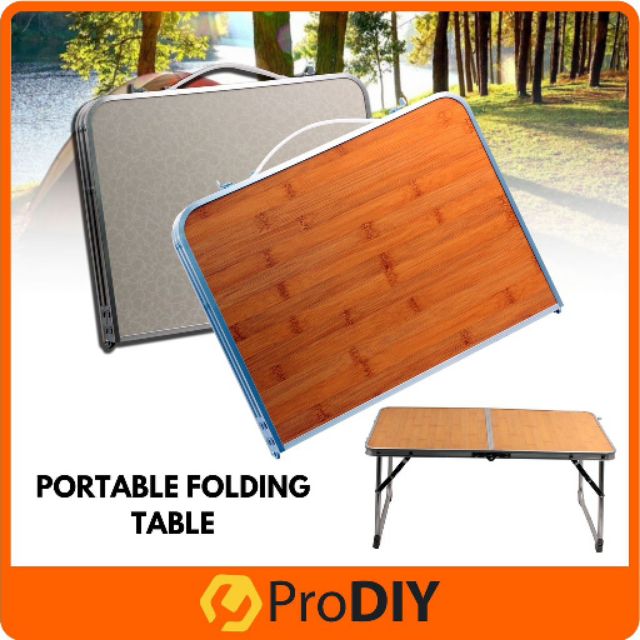 Folding table 40x60cm multifunctional portable foldable 