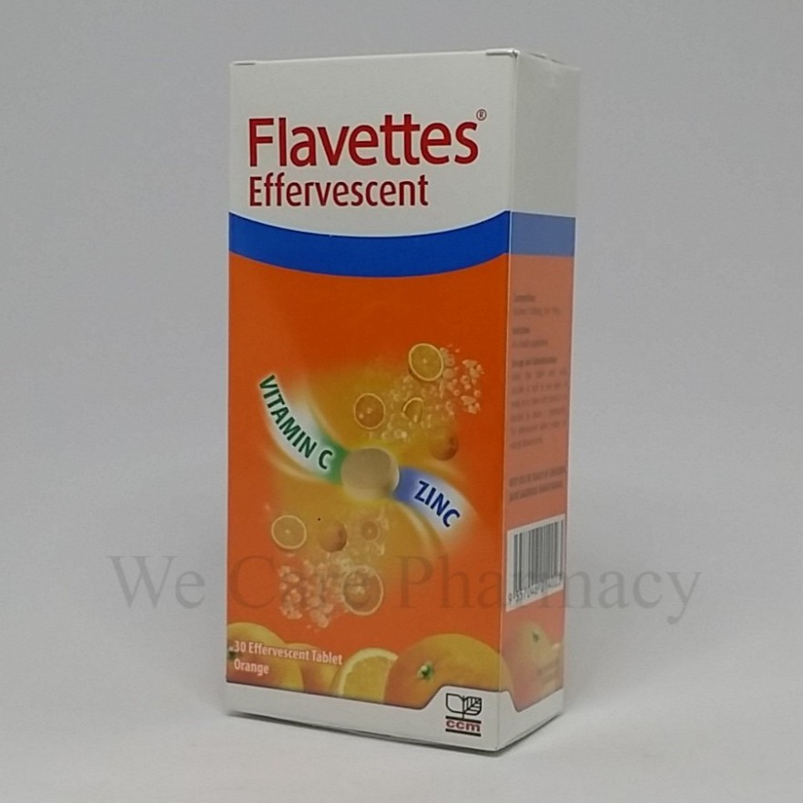 Flavettes Effervescent Vitamin C 1000mg Zinc 10mg 30 S To Fight Virus Bacteria Flu Shopee Malaysia