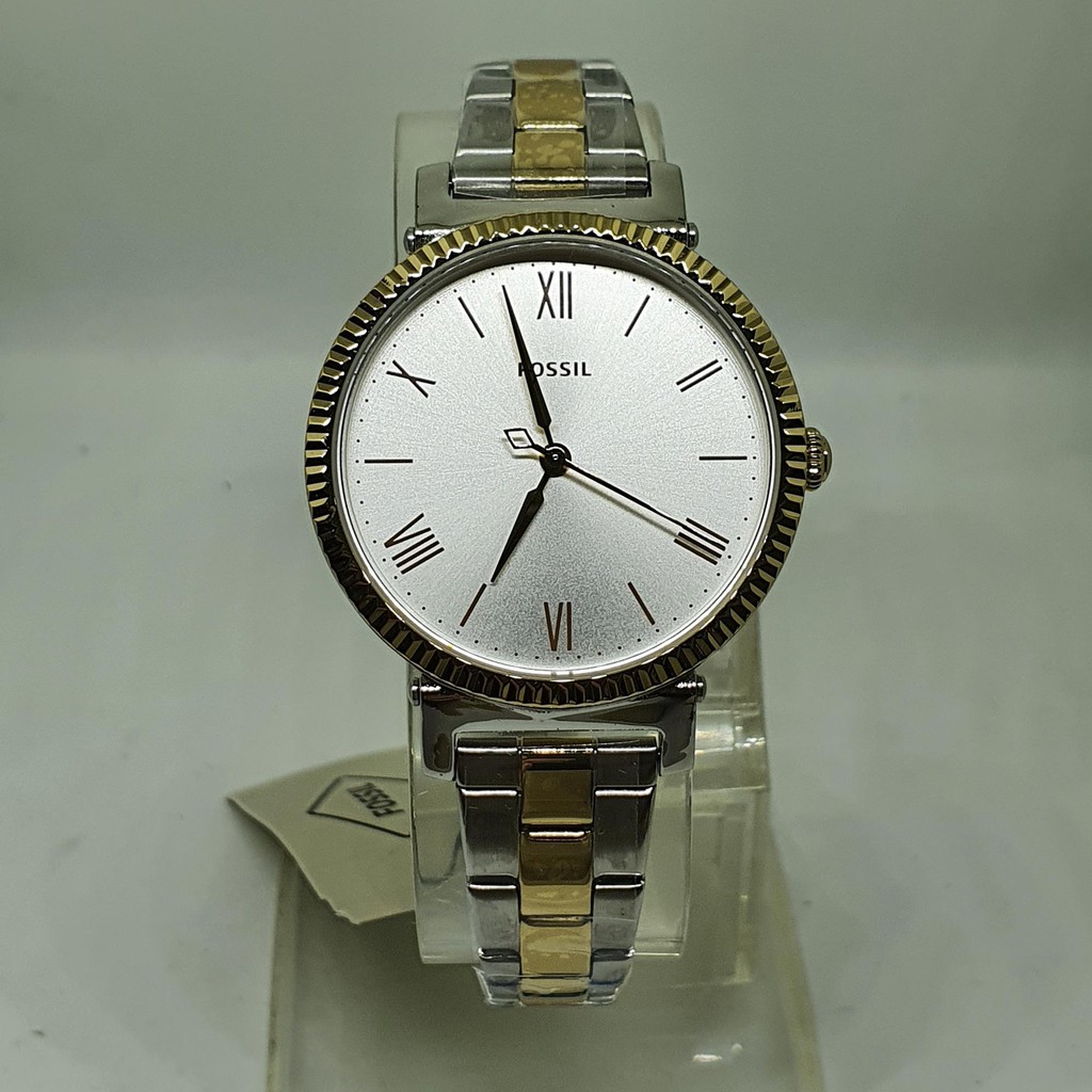 Fossil ES4914SET Daisy Two-Tone Stainless Steel Ladies' Watch and Bracelet  Set | Shopee Malaysia