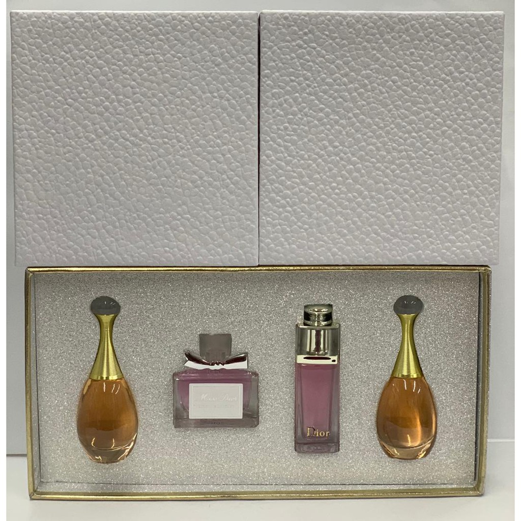 New Ori) Mini Perfume Dior Gift Set 4 