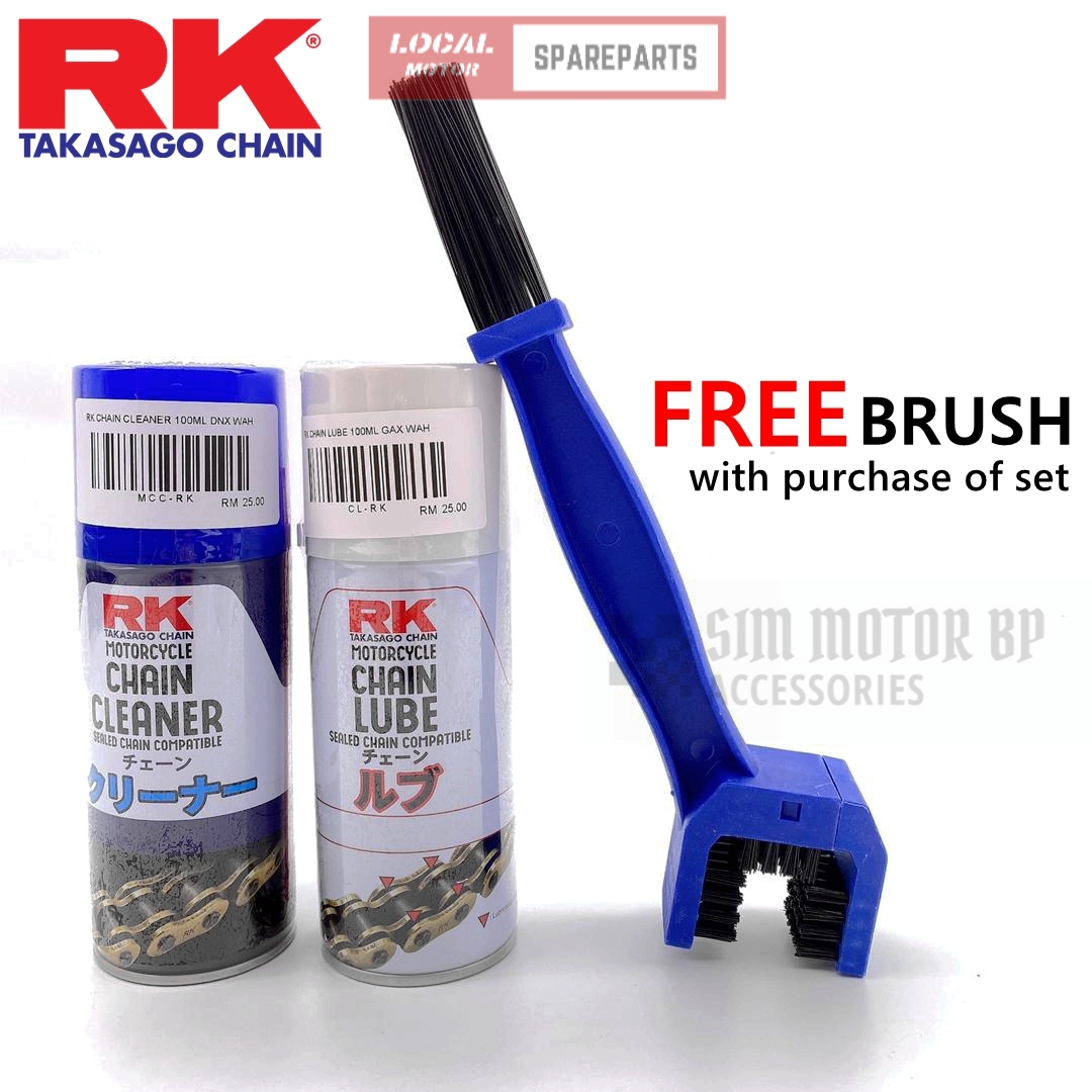 Rk Takasago Chain Lube Chain Cleaner 100ml West Malaysia Only Shopee Malaysia