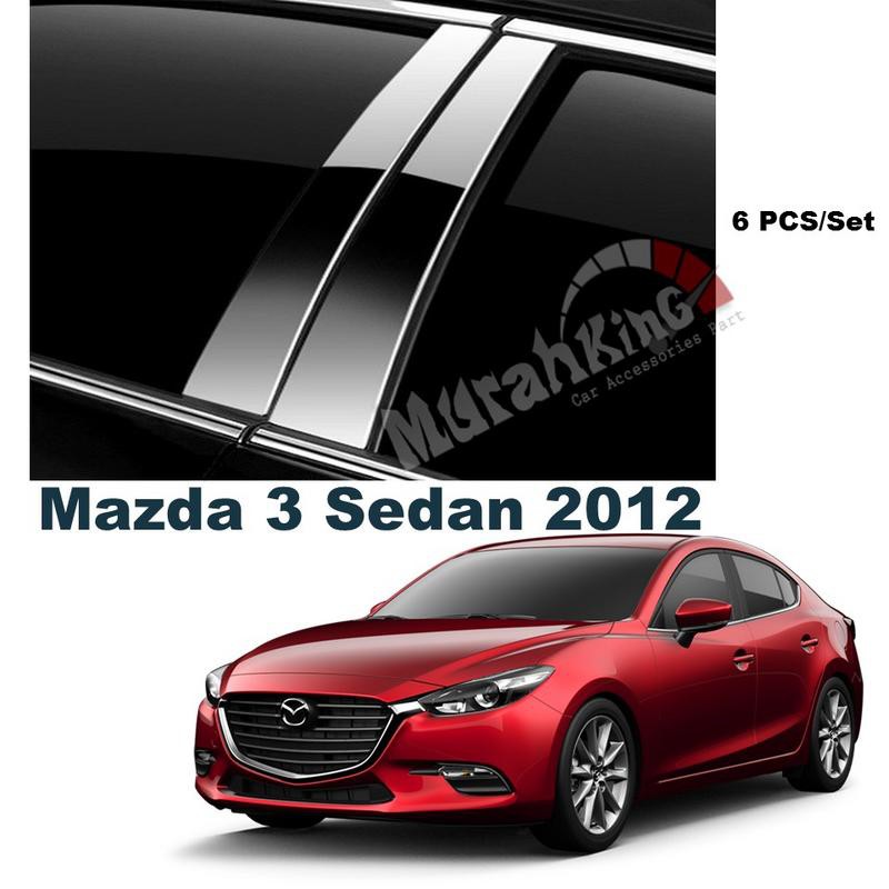 mazda 3 chrome window trim