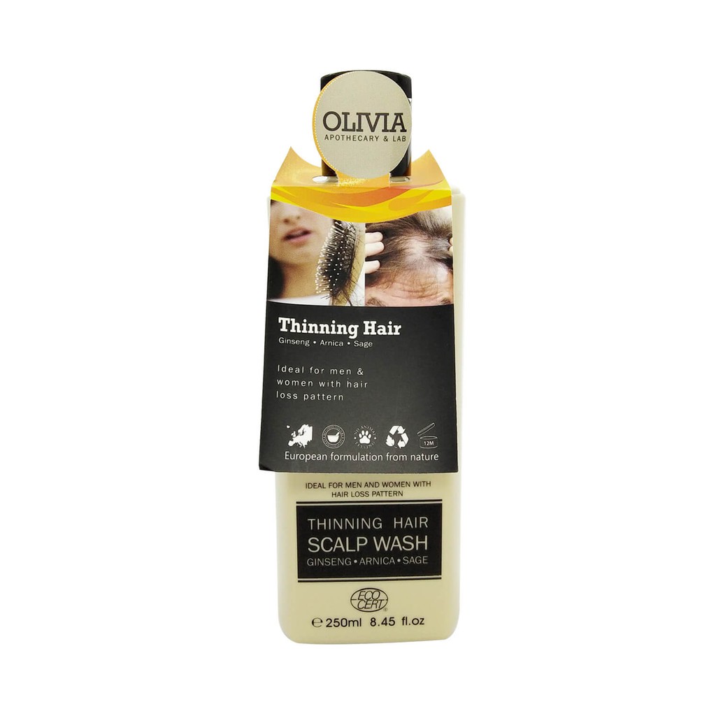 Olivia Thinning Hair Scalp Wash 250ml Shopee Malaysia