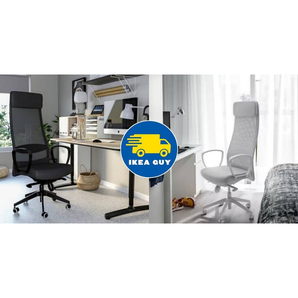IKEA MARKUS Office Chair Desk Chair Study Room Computer Chair Kerusi