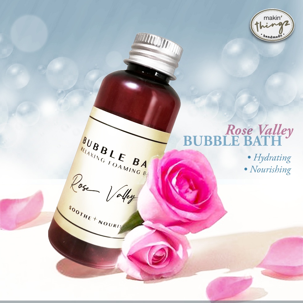 Foaming Bubble Bath Rose Fragrance Super Fluffy Bubble Bath