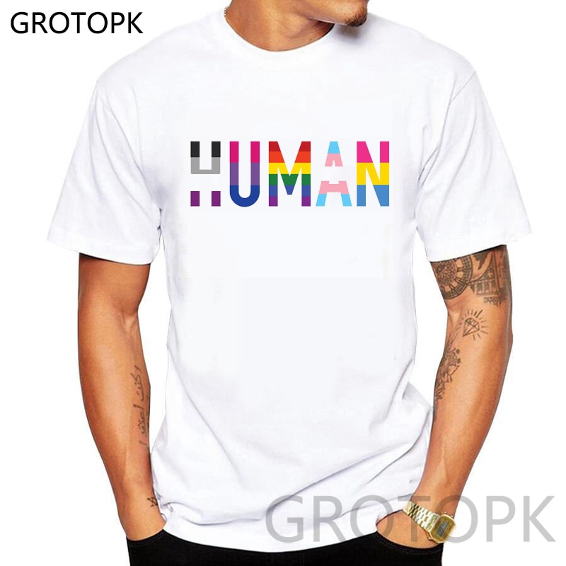 Human T Shirt Lgbt Pride Lesbian Funny Scfi Birthday Present T Gay