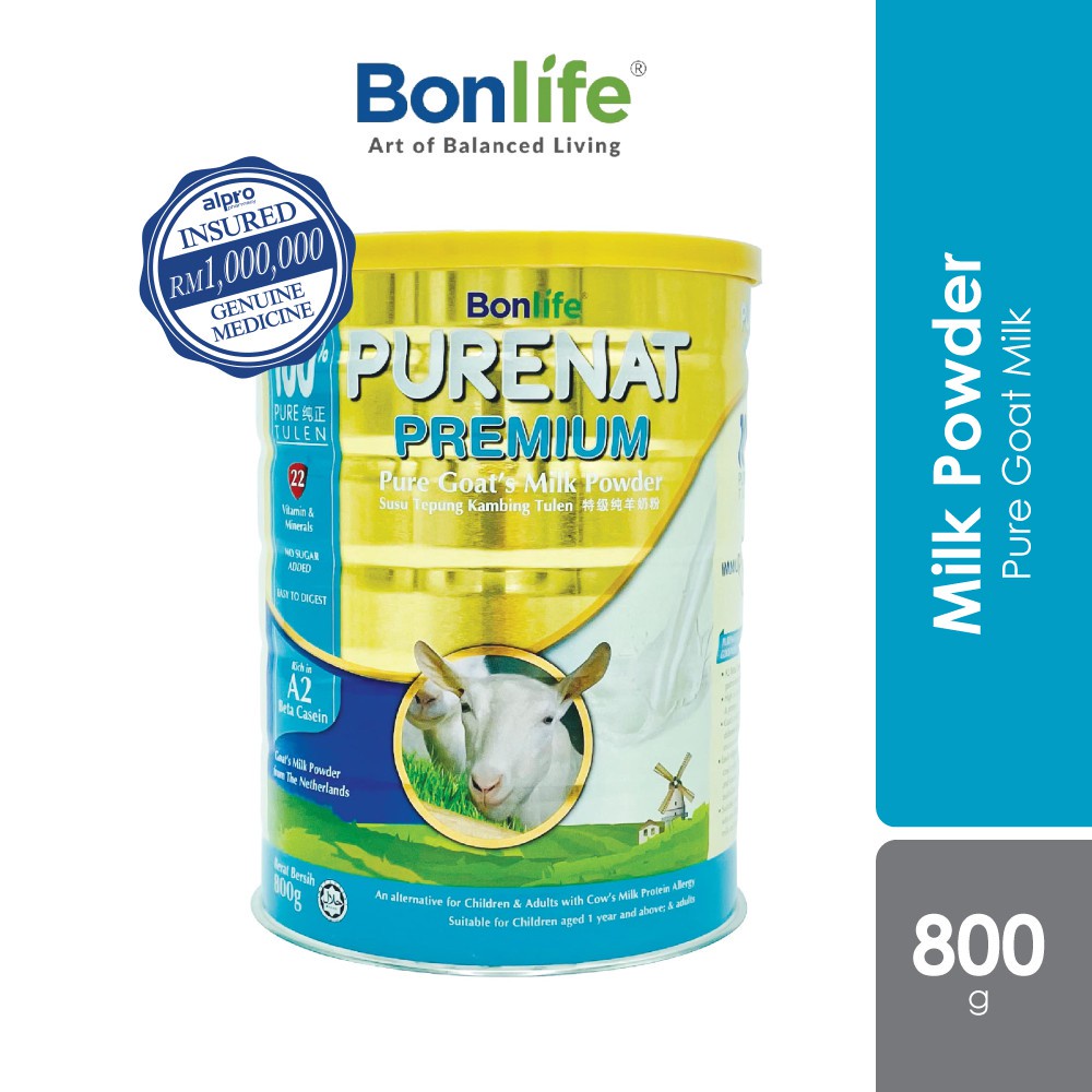 Greenfood Purenat Goat Milk Powder (800g) Shopee Malaysia