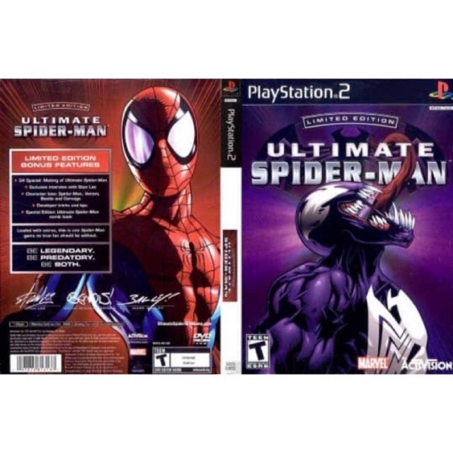 ultimate spiderman ps2