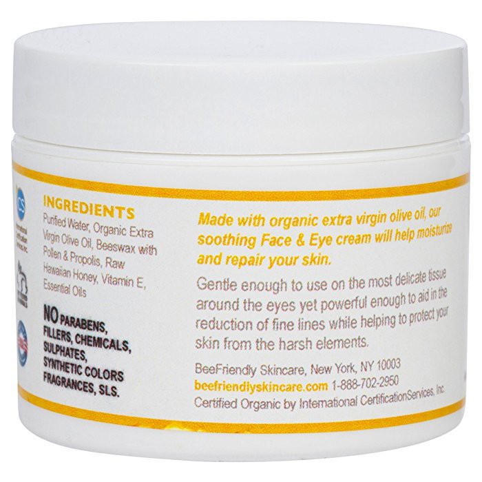 beefriendly face and eye cream