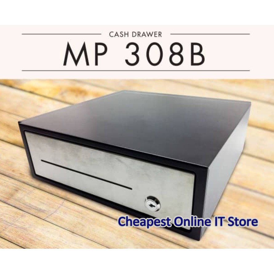 Mp 308b Mini Cash Drawer Cash Box For Pos System Rj11 Shopee