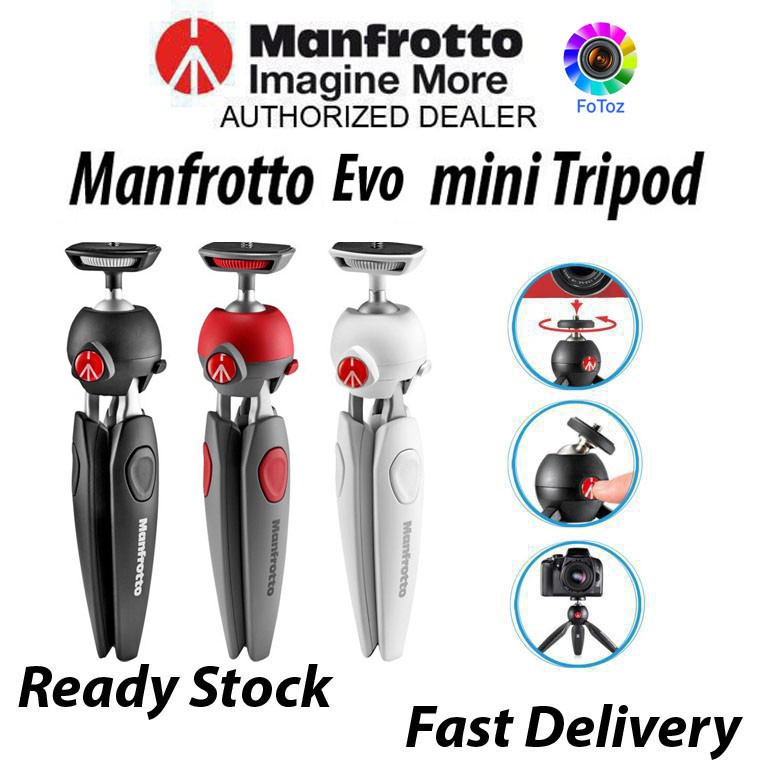 Manfrotto PIXI EVO Tripod (Manfrotto Malaysia) | Shopee Malaysia