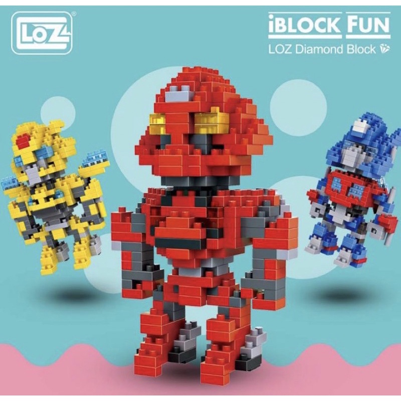 Micro Block/Cartoon Series/Optimus Prime/Gift Series/Diamond Blocks
