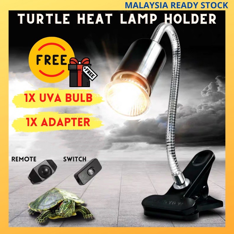 Lampu Penyu Turtle Aquarium Heat Lamp Holder ceramic basking spot